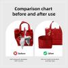 imageDGAZ Silk Purse Organizer Insert Fits Dior Toujours Vertical Tote BagsSilky Smooth Bag OrganizerLuxury Handbag ampamp Tote ShaperBiscuitSmallRouge Cassque