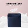 imageDGAZ Silk Purse Organizer Insert Fits DiorBooktote Mini Vertical bagsSilky Smooth Bag OrganizerLuxury Handbag ampamp Tote ShaperTreasure blueBlue Nuit