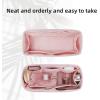 imageDGAZ Silk Purse Organizer Insert Fits DiorBooktote Mini Vertical bagsSilky Smooth Bag OrganizerLuxury Handbag ampamp Tote ShaperTreasure bluePink