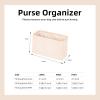 imageDGAZ Silk Purse Organizer Insert Fits LV Dauphine bagsSilky Smooth Bag OrganizerLuxury Handbag ampamp Tote ShaperBlackDauphine WOCCraie