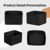 imageDGAZ Silk Purse Organizer Insert Fits LV Nano Noe bagsSilky Smooth Bag OrganizerLuxury Handbag ampamp Tote ShaperBlackNoe ExtraLargeBlack