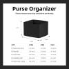 imageDGAZ Silk Purse Organizer Insert Fits LV Nano Noe bagsSilky Smooth Bag OrganizerLuxury Handbag ampamp Tote ShaperBlackNoe ExtraLargeBlack