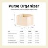 imageDGAZ Silk Purse Organizer Insert Fits LV Nano Noe bagsSilky Smooth Bag OrganizerLuxury Handbag ampamp Tote ShaperBlackNoe ExtraLargeCraie