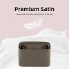 imageDGAZ Silk Purse Organizer Insert Fits LV Nano Noe bagsSilky Smooth Bag OrganizerLuxury Handbag ampamp Tote ShaperBlackNoe ExtraLargeGris tourterelle