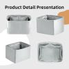 imageDGAZ Silk Purse Organizer Insert Fits LV Nano Noe bagsSilky Smooth Bag OrganizerLuxury Handbag ampamp Tote ShaperBlackNoe ExtraLargePearl gray