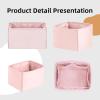 imageDGAZ Silk Purse Organizer Insert Fits LV Nano Noe bagsSilky Smooth Bag OrganizerLuxury Handbag ampamp Tote ShaperBlackNoe ExtraLargePink