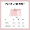imageDGAZ Silk Purse Organizer Insert Fits LV Nano Noe bagsSilky Smooth Bag OrganizerLuxury Handbag ampamp Tote ShaperBlackNoe ExtraLargePink