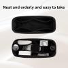 imageDGAZ Silk Purse Organizer Insert Fits LV Side Trunk bagsSilky Smooth Bag OrganizerLuxury Handbag ampamp Tote ShaperBlackSide Trunk SBlack