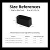 imageDGAZ Silk Purse Organizer Insert Fits LV Side Trunk bagsSilky Smooth Bag OrganizerLuxury Handbag ampamp Tote ShaperBlackSide Trunk SBlack