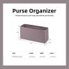 imageDGAZ Silk Purse Organizer Insert For Chanel Kelly bagsSilky Smooth Bag OrganizerLuxury Handbag ampamp Tote ShaperBlackLargeKonjac Purple
