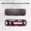 imageDGAZ Silk Purse Organizer Insert For Chanel Kelly bagsSilky Smooth Bag OrganizerLuxury Handbag ampamp Tote ShaperBlackLargeKonjac Purple
