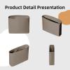 imageDGAZ Silk Purse Organizer Insert For Hermes Cabas 2740 Bags Luxury Handbag ampamp Tote Organizer Simplicity bag organizerBlackCabas27Etoupe grey