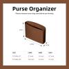 imageDGAZ Silk Purse Organizer Insert For Hermes Cabas 2740 Bags Luxury Handbag ampamp Tote Organizer Simplicity bag organizerBlackCabas27Gold