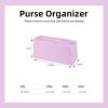 imageDGAZ Silk Purse Organizer Insert For Hermes Geta bagsSilky Smooth Bag OrganizerLuxury Handbag ampamp Tote ShaperBlackMauve Sylvestre