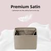 imageDGAZ Silk Purse Organizer Insert For LV Bella BagsSilky Smooth Bag OrganizerLuxury Handbag ampamp Tote ShaperBlackGris tourterelle