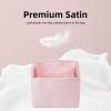 imageDGAZ Silk Purse Organizer Insert For LV Bella BagsSilky Smooth Bag OrganizerLuxury Handbag ampamp Tote ShaperBlackPink
