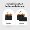 imageDGAZ Silk Purse Organizer Insert For On My Side bagsSilky Smooth Bag OrganizerLuxury Handbag ampamp Tote ShaperBlackSCustom