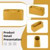 imageDGAZ Silk Purse Organizer Insert For On My Side bagsSilky Smooth Bag OrganizerLuxury Handbag ampamp Tote ShaperBlackSJaune amber