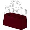 imageDGAZ Silk Purse Organizer Insert For On My Side bagsSilky Smooth Bag OrganizerLuxury Handbag ampamp Tote ShaperBlackSRouge h