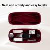 imageDGAZ Silk Purse Organizer Insert For On My Side bagsSilky Smooth Bag OrganizerLuxury Handbag ampamp Tote ShaperBlackSRouge h