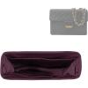 imageDGAZ Custom Purse Organizer insert For Chanel Vintage bagsSilky Smooth Bag OrganizerLuxury Handbag ampamp Tote ShaperCustomcustomFuchsia