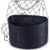 imageDGAZ Silk Purse Organizer Insert Fits Chanel Duma 23A23P BagsSilky Smooth Bag OrganizerLuxury Handbag ampamp Tote ShaperBlackDuma 23A SBlue nuit