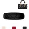 imageDGAZ Silk Purse Organizer Insert Fits Dior Djoy BagsSilky Smooth Bag OrganizerLuxury Handbag ampamp Tote ShaperBlackDjoy SCustom