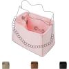 imageDGAZ Silk Purse Organizer Insert For LV Bella BagsSilky Smooth Bag OrganizerLuxury Handbag ampamp Tote ShaperBlackPink