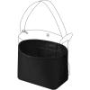 imageDGAZ Silky Purse Organizer Insert Fits LV All In BBLarge Bags Luxury Handbag ampamp Tote Organizers Simplicity bag organizerBlackLargeBlack