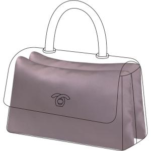 imageDGAZ Purse Pillow Insert for Chanel Coco Handle Bags Silky Pillow Shaper for Luxury HandbagsKonjac PurpleMiniKonjac Purple