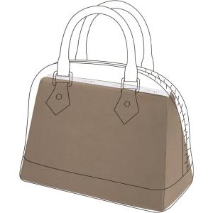 imageDGAZ Purse Pillow Insert for LV Alma bags Memory Foam Silky Pillow Shaper for Luxury HandbagsRubyAlma BBEtoupe grey