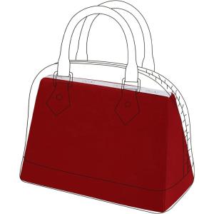 imageDGAZ Purse Pillow Insert for LV Alma bags Memory Foam Silky Pillow Shaper for Luxury HandbagsRubyAlma BBRuby