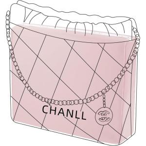 imageDGAZ Purse Pillow Shaper Insert for Chanel 22 Bags Silky Pillow Shaper for Luxury HandbagsBlackSmallPink