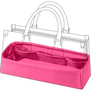 imageDGAZ Silk Handbag Organizer Insert Fits LV ONTHEGO bagsSilky Smooth Bag OrganizerLuxury Handbag ampamp Tote ShaperBlackBBMagonlia