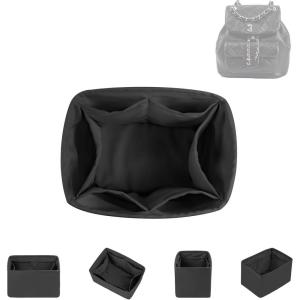 imageDGAZ Silk Purse Organizer Insert Fits Chanel Duma BagsSilky Smooth Bag OrganizerLuxury Handbag ampamp Tote ShaperBlack22A22C23C24P SmallCustom