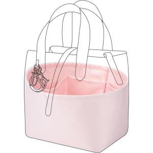 imageDGAZ Silk Purse Organizer Insert Fits Dior Toujours Vertical Tote BagsSilky Smooth Bag OrganizerLuxury Handbag ampamp Tote ShaperBiscuitSmallPink