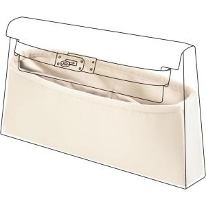 imageDGAZ Silk Purse Organizer Insert Fits Hermes Kelly Elan BagsSilky Smooth Bag OrganizerLuxury Handbag ampamp Tote ShaperBlackCraie