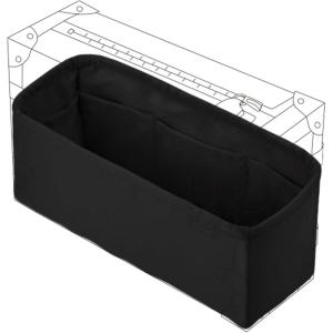 imageDGAZ Silk Purse Organizer Insert Fits LV Side Trunk bagsSilky Smooth Bag OrganizerLuxury Handbag ampamp Tote ShaperBlackSide Trunk SCustom
