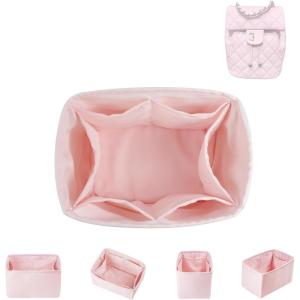 imageDGAZ Silk Purse Organizer Insert For Chanel 23s24s Salzburg Backpack BagsSilky Smooth Bag OrganizerLuxury Handbag ampamp Tote ShaperFuchsia23s24s salzburg Backpack LPink