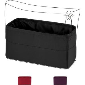 imageDGAZ Silk Purse Organizer Insert For Chanel Gabrielle BagsSilky Smooth Bag OrganizerLuxury Handbag ampamp Tote ShaperRouge CassqueSmallCustom