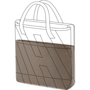 imageDGAZ Silk Purse Organizer Insert For Hermes Cabas 2740 Bags Luxury Handbag ampamp Tote Organizer Simplicity bag organizerBlackCabas27Etoupe grey