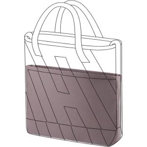 imageDGAZ Silk Purse Organizer Insert For Hermes Cabas 2740 Bags Luxury Handbag ampamp Tote Organizer Simplicity bag organizerBlackCabas27Konjac Purple