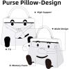 imageDGAZ Custom Purse Pillow Shaper insert For Hermes Kelly Doll bagsSilky Pillow Shaper for Luxury HandbagsCustomcustomWhite