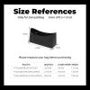 imageDGAZ Lightweight Purse Organizer Insert for CarryAll Bagssilk and DupontPaper handbag inner for Luxury BagBBBlackBlack
