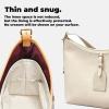 imageDGAZ Lightweight Purse Organizer Insert for CarryAll Bagssilk and DupontPaper handbag inner for Luxury BagBBBlackCraie
