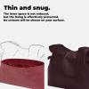 imageDGAZ Lightweight Purse Organizer Insert for LOEWEFlamenco Bagssilk and DupontPaper handbag inner for Luxury BagsSmallBlackWine
