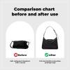 imageDGAZ Lightweight Purse Organizer Insert for LongchampHobo Bagssilk and DupontPaper handbag inner for Luxury BagsBlackBlack
