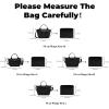 imageDGAZ Lightweight Purse Organizer Insert for LongchampLE PLIAGE Xtra Bagsilk and DupontPaper handbag inner for Luxury BagBlackLe Pliage Xtra XSBlack