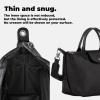 imageDGAZ Lightweight Purse Organizer Insert for LongchampLE PLIAGE Xtra Bagsilk and DupontPaper handbag inner for Luxury BagBlackLe Pliage Xtra XSBlack