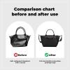 imageDGAZ Lightweight Purse Organizer Insert for LongchampLE PLIAGE Xtra Bagsilk and DupontPaper handbag inner for Luxury BagBlackLe Pliage Xtra XSBlack